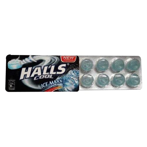 Halls Ice Maxx Candy, 22.4 g, 4 Pack - Refreshing menthol candy with an icy blast in a convenient 4-pack.