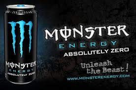 Monster Absolute No Sugar Energy Drink 500ml, (Pack of 12 X 500ml each) - "Sugar-Free Energy Boost!"