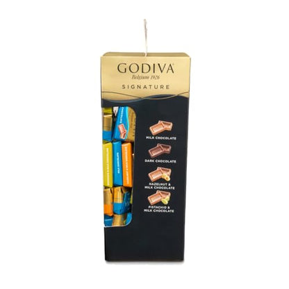 Godiva Chocolate Small Napolitian Tower (Imported), 225g - Experience the ultimate luxury with Godiva's imported Chocolate Small Napolitian Tower