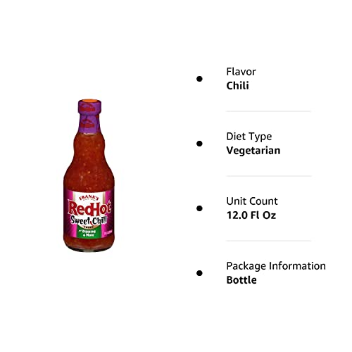 Frank's RedHot Sweet Chili Sauce, 355ml - Sweet chili sauce!