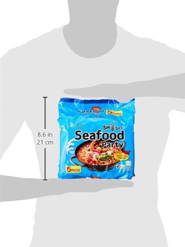 Samyang Seafood Instant Noodles (125g) - Ocean Freshness in Every Bite