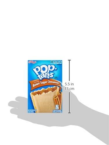 Pop Tarts Frosted Brown Sugar Cinnamon Pack of 2 Pouch, 2 x 397 g - "Cinnamon-sugar double pack!"