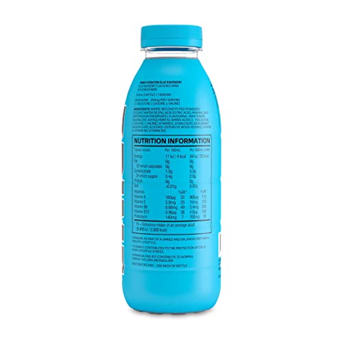 Prime Blue Raspberry Hydration Drink, 16.9 fl oz â„® 500 ml, 12 Pack - Blue raspberry hydration boost!