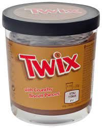 Twix Chocolate Caramel Flavoured Spread with Biscuit Pieces 200 g