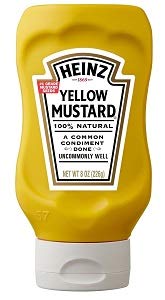 Heinz Yellow Mustard 226g - Classic yellow mustard for hot dogs and sandwiches.