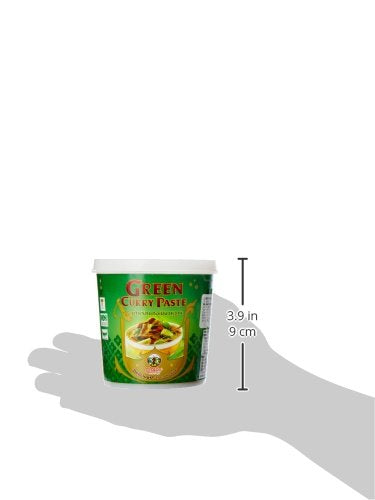 Pantai Green Curry Paste Cup, 400g, Green & Yellow, Medium - "Authentic green curry!"