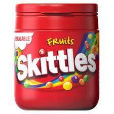 Skittles Original Bite-Size Fruit Flavoured Candies, 125 Grams Pack