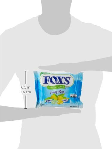 Fox's Crystal Clear Fruity Mints, 125 g - Fruity mints!