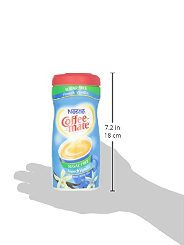 Nestlé Sugar Free French Vanilla Coffee Mate Bottle, 289 G - "Sugar Free French Vanilla Coffee Mate - 289g of Smooth Vanilla Creamer!"