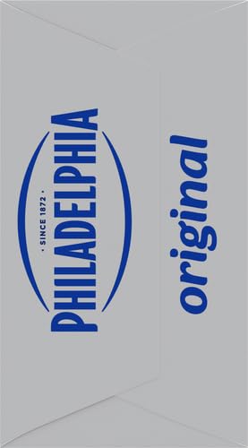 Philadelphia Kraft Original Cream Cheese, Silver & Dark Blue, 226 - "Cream Cheese Delight!"