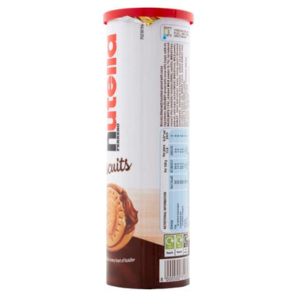 Nutella Biscuits Tube Filed Inside With Nutella Chocolate 166g - "Double the Nutella joy!"