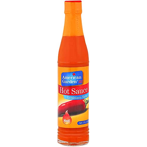 American Garden AG HOT SAUCE Louisiana Style - 88ml (Pack of 3) - Bring the Heat!