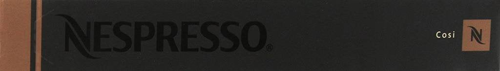 Nespresso Espresso COSI Coffee Capsules, 10 Pcs - "Espresso Cosi - 10 Capsules of Balanced Delight!"