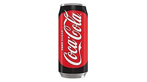 CocaCola Zero Sugar Imported 330Ml, Pack Of 24, Vegetarian - Zero sugar Coke