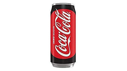 CocaCola Zero Sugar Imported 330Ml, Pack Of 24, Vegetarian - Zero sugar Coke