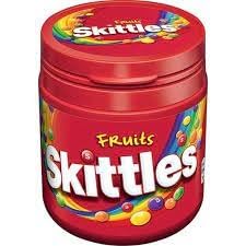 Skittles Original Bite-Size Fruit Flavoured Candies, 125 Grams Pack