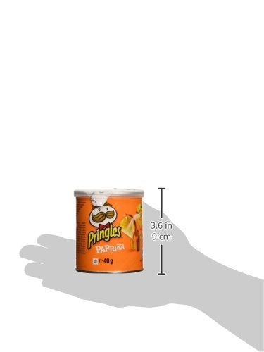 Pringles Paprika, 40g - Spicy paprika Pringles snack!