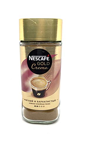 Nescafe Gold Crema Coffee, 3 oz / 85 g - "Gold Crema Coffee - Smooth & Creamy Perfection!"