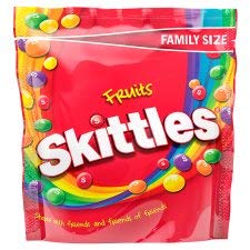 Skittles Fruit Candy Packet, 196g