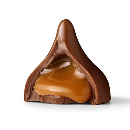 Hershey's Kisses Milk Chocolate Filled with Caramel, 286 g - Milk chocolate Kisses filled with caramel, 286g bag.