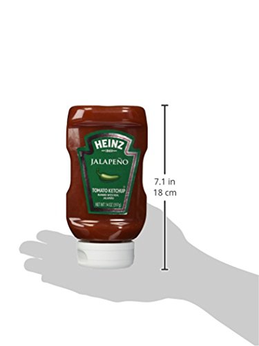 Heinz Jalapeno Tomato Ketchup, 397g - Tomato ketchup with a jalapeno kick.