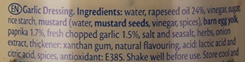 Remia Garlic Dressing with Garlic, Paprika and Fine Herbs Bottle, 250 ml - Garlic Herb Magic!