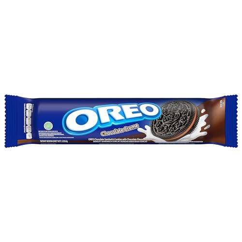 Oreo Chocolate Creme 133g - Rich Chocolate Biscuits with Creamy Chocolate Creme Filling, Ultimate Chocolate Indulgence - "Creamy chocolate bliss!"