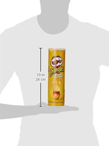 Pringles Honey Mustard, 158g - Honey mustard Pringles crunch!