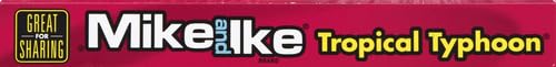 Mike & Ike Fruit Candies Tropical, 141g - "Tropical Candy Time!"