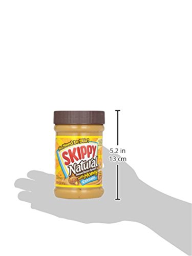 Skippy Peanut Butter Natural Honey, 425G