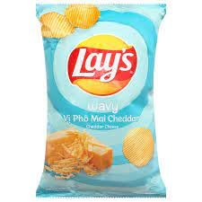 Lay's vi pho mai cheddar - "Cheddar Cheese Delight!"