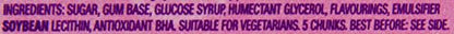 Hubba Bubba Wrigley's Original Flavour Chunky and Bubbly Bubble Gum, 1.23 oz / 35 g, 20 Pack - Twenty packs of original flavor Wrigley's bubble gum, 35g each.