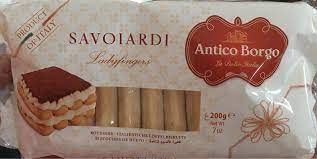 Savoiardi Tiramisu Lady Fingers Biscuits (200g) - Tiramisu essentials