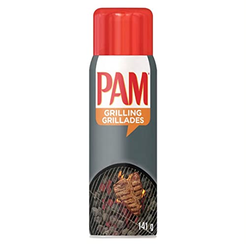 Pam Grilling Grillades No-Stick Cooking Spray, 141g - "Grilling made easy!"