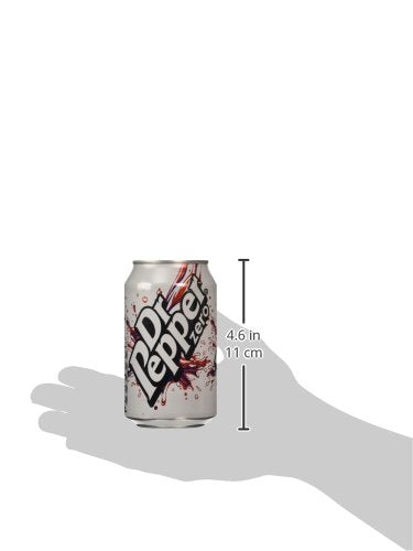 Dr Pepper Zero, 330ml - Zero sugar, maximum flavor!