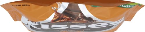 Hershey's Kisses Milk Chocolate Filled with Caramel, 286 g - Milk chocolate Kisses filled with caramel, 286g bag.