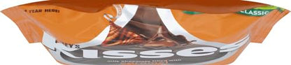 Hershey's Kisses Milk Chocolate Filled with Caramel, 286 g - Milk chocolate Kisses filled with caramel, 286g bag.