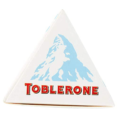 Toblerone of Switzerland White Chocolate with Honey and Almond Nougat - 5 Pack, 5 X 100 g