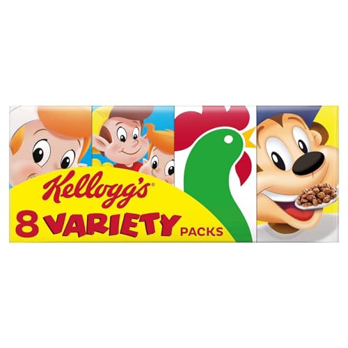 Kellogg's 8 Variety Packs - A mix of favorites with Kellogg's 8 Variety Packs.