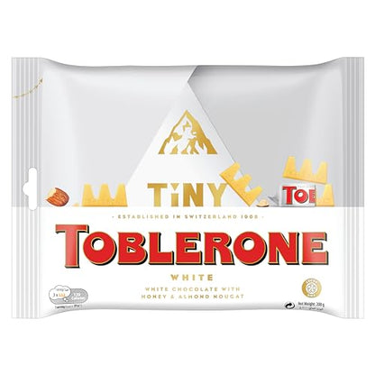 Toblerone Tiny Swiss White Chocolate With Honey & Almond