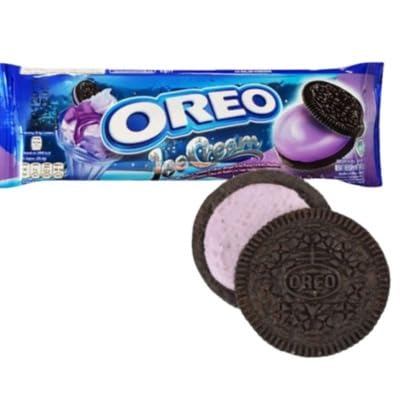 Oreo Ice Cream 133g - Creamy Biscuits with a Refreshing Ice Cream Twist, Perfect Frozen Treat for Any Occasion - "Ice cream biscuit bliss!"