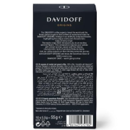 Davidoff Origins Asia Espresso Coffee 9/12 Intensity 10x Capsules, 1.94 oz ℮ 55 g - Asian espresso excellence!