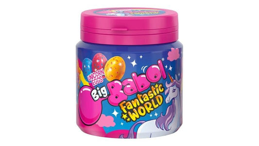 Big Babol Fantastic World Bubble Gum - Assorted Flavors, Long-Lasting, Fun & Colorful Treat for Kids, Perfect Party Favor & Gift Pack for Special Occasions – Bubble gum adventure awaits!