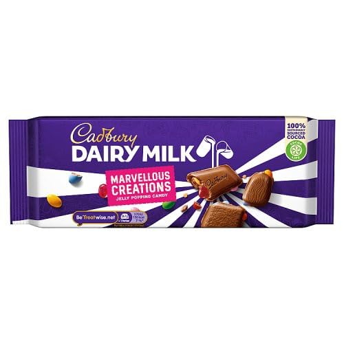 Cadbury Dairy Milk Marvellous Creations 180g - Experience the whimsical world of flavors in every bite