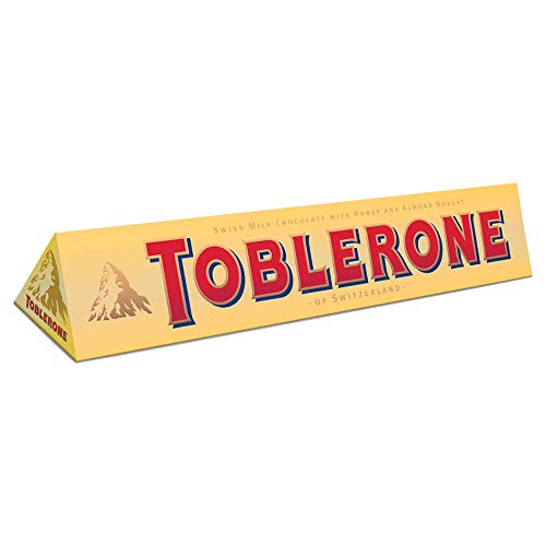 Toblerone Swiss Milk Chocolate with Honey and Almond Nougat Pouch, 360 g