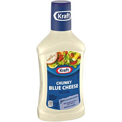 Kraft Chunky Blue Cheese Dressing (16 fl oz Bottle) - "Blue Cheese Bliss!"