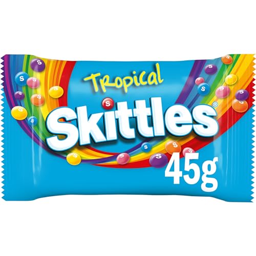 Skittles Tropical Flavour Candy Pack of 36, x 45 g