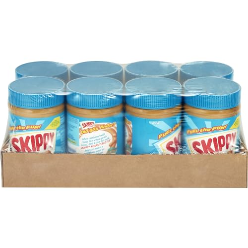 Skippy Creamy Peanut Butter 16.3 oz, Pack of 12