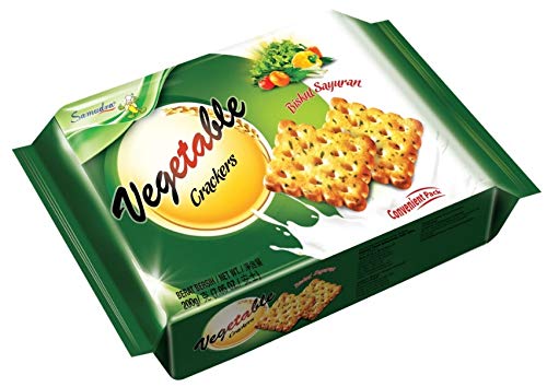 Samudra Vegetable Cracker Biscuit ( 200 Grams X 3 )