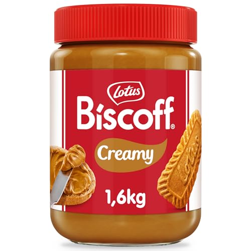 Lotus Biscoff 1.6kg Jar - Original Caramelised Spread Smooth - "Smooth Caramel Spread!"